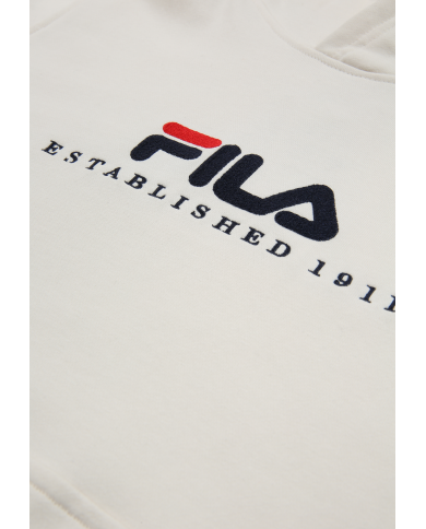 Felpa con cappuccio per bambini Fila Carisio Regular Logo FAT0743-10010 Felpa con cappuccio per bambini Fila Carisio Regular Logo FAT0743-10010