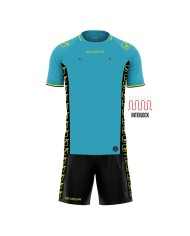 Kit Ufficiale da Arbitro Givova KITA09 Turchese KITA090024 Kit Ufficiale da Arbitro Givova KITA09 Turchese KITA090024