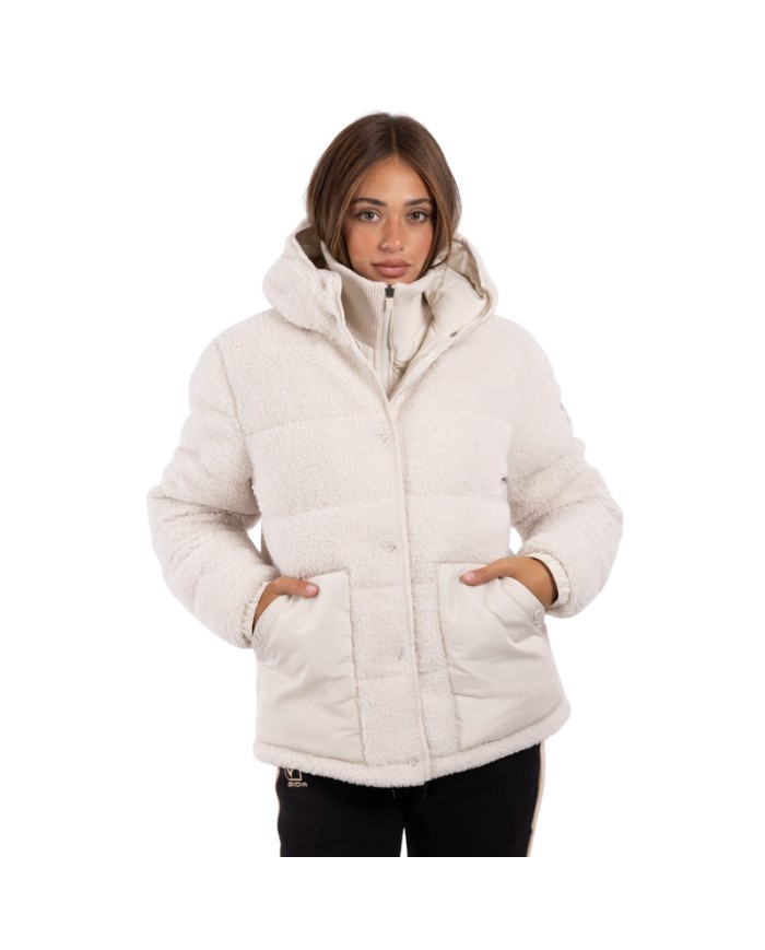 Giubbotto SHERPA OFF Givova LF39 Bianco Unisex Imbottito LF390090