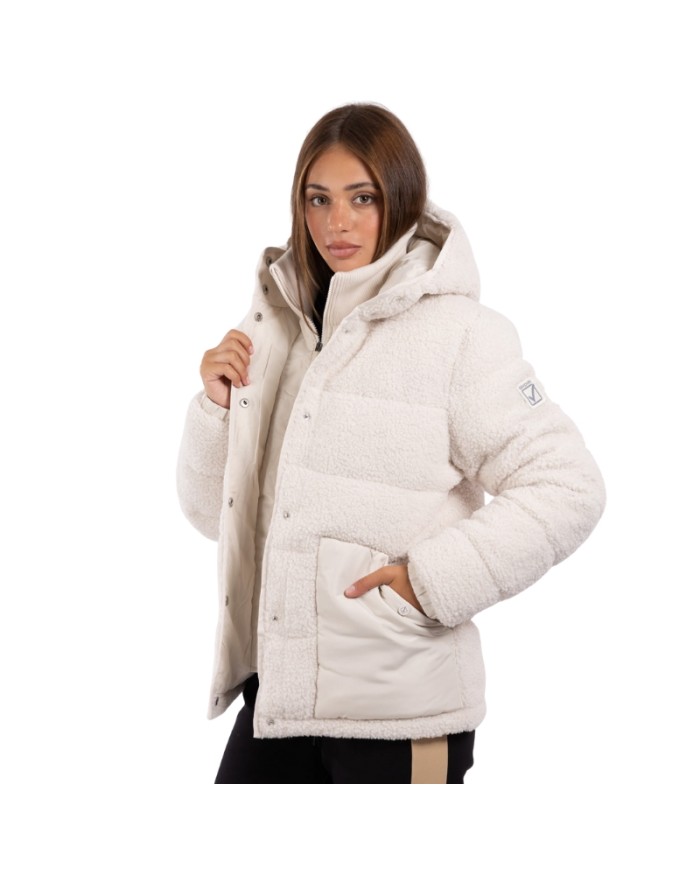 Giubbotto SHERPA OFF Givova LF39 Bianco Unisex Imbottito LF390090