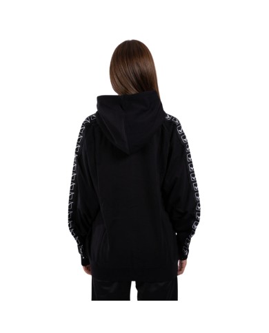 Felpa in Cotone Terry con Cappuccio Givova Full Zip Unisex Nera BA014ZIP-1010 Felpa in Cotone Terry con Cappuccio Givova Full Zip Unisex Nera BA014ZIP-1010