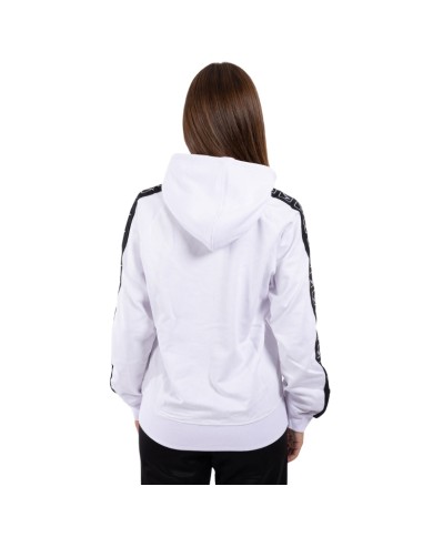 Felpa in Cotone Terry con Cappuccio Givova Full Zip Unisex Bianca BA014ZIP-0310 Felpa in Cotone Terry con Cappuccio Givova Full Zip Unisex Bianca BA014ZIP-0310