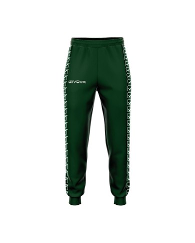 Pantalone Terry Band Givova BA12 Unisex Cotone Leggero Verde Bosco BA120094 Pantalone Terry Band Givova BA12 Unisex Cotone Leggero Verde Bosco BA120094