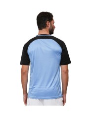 Maglia da Calcio Givova Pixel MA035 Padel Tennis Celeste Nero MA0350510
