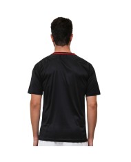 Maglia da Calcio Givova Pixel MA035 Padel Tennis Nero Rosso MA0351012