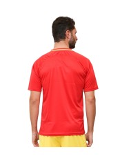 Maglia da Calcio Givova Pixel MA035 Padel Tennis Rosso Giallo MA0351207