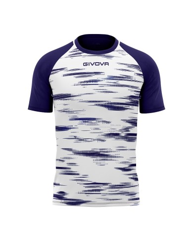 Maglia da Calcio Givova Pixel MA035 Padel Tennis Blu Bianco MA0350304 Maglia da Calcio Givova Pixel MA035 Padel Tennis Blu Bianco MA0350304