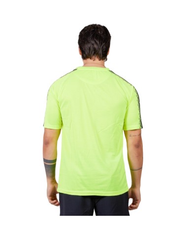 Maglia Givova Shirt CLUB in Mesh MAC10 Unisex Calcio Padel Tennis Giallo Fluo Nero Maglia Givova Shirt CLUB in Mesh MAC10 Unisex Calcio Padel Tennis Giallo Fluo Nero