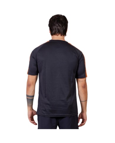 Maglia Givova Shirt CLUB in Mesh MAC10 Unisex Calcio Padel Tennis Nero Arancio Fluo Maglia Givova Shirt CLUB in Mesh MAC10 Unisex Calcio Padel Tennis Nero Arancio Fluo