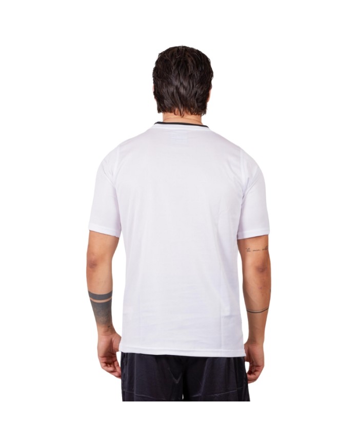 Maglia GRAFITE INTERLOCK Givova MA040 Calcio Tennis Padel Bianco Nero MA0400310