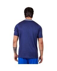 Maglia GRAFITE INTERLOCK Givova MA040 Calcio Tennis Padel Blu Bianco MA0400403