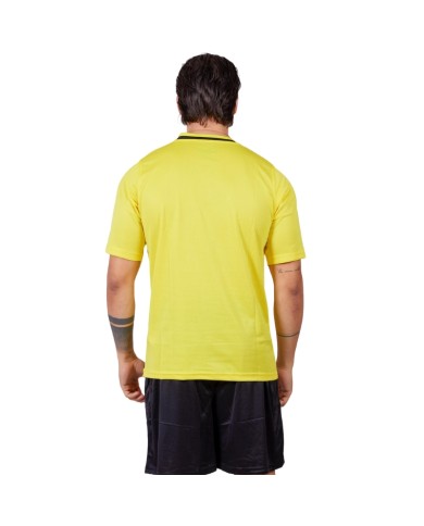 Maglia GRAFITE INTERLOCK Givova MA040 Calcio Tennis Padel Giallo Nero MA0400710