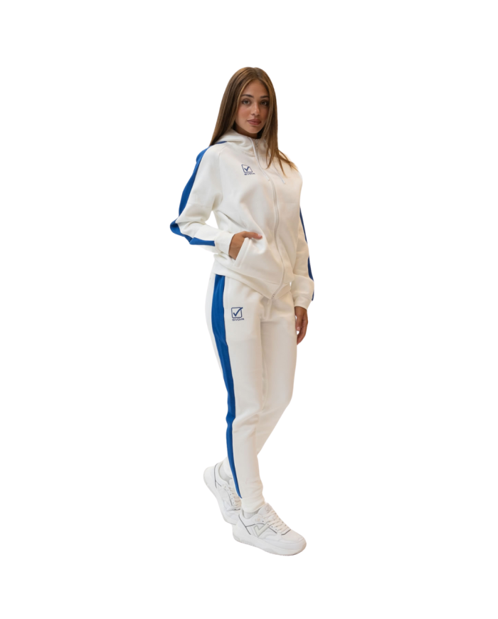 Tuta GALLERY Givova TR039 Avorio Azzurro Unisex TR0399802