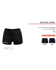 Culotte da Pallavolo Givova VOL01 Volley Blu Bianco VOL01-0403