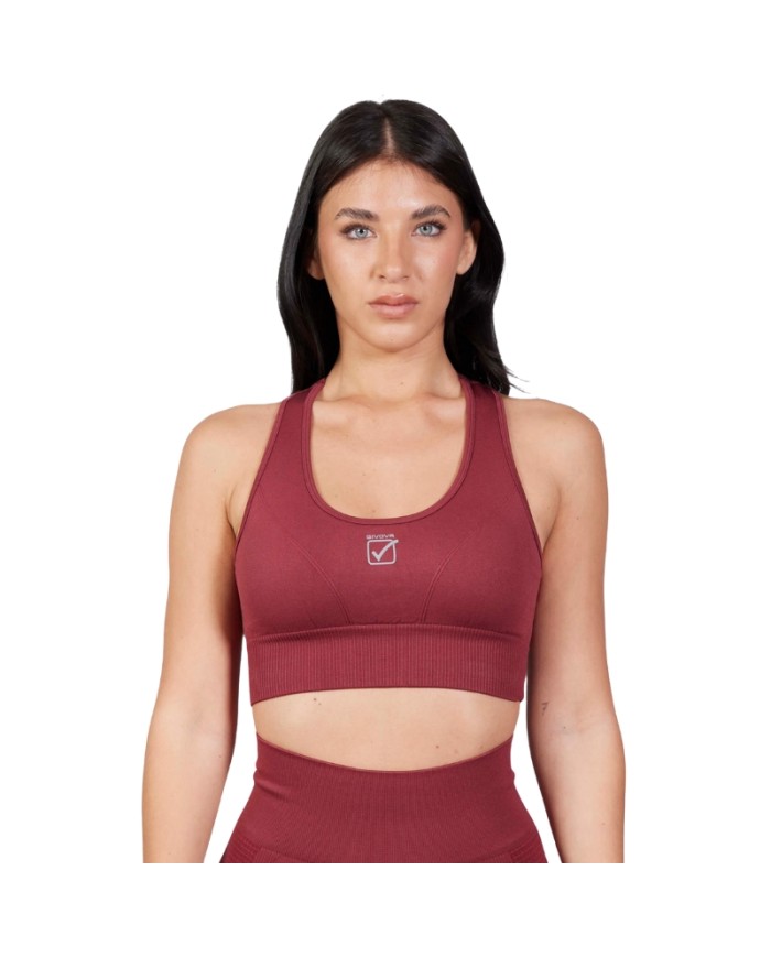 Top da Donna PERFORMANCE Givova FIT028 Granata FIT0280008