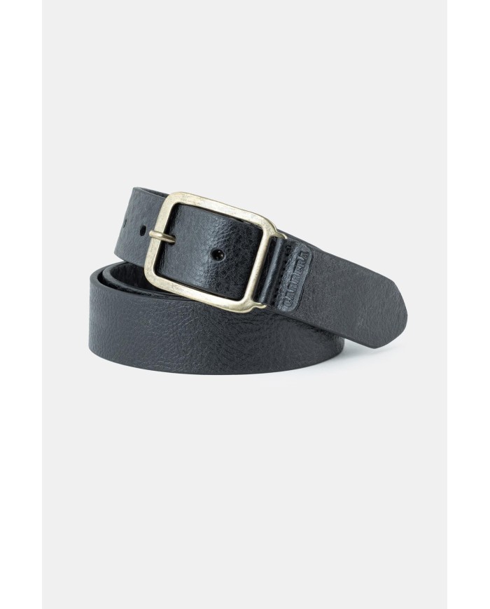 CINTURA SLIM IN PELLE