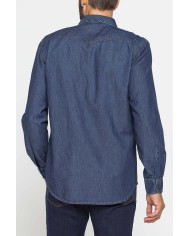 CAMICIA MODELLO WESTERN IN DENIM LEGGERO DA 7 oz.