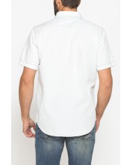 CAMICIA A MANICA CORTA IN DENIM LEGGERO