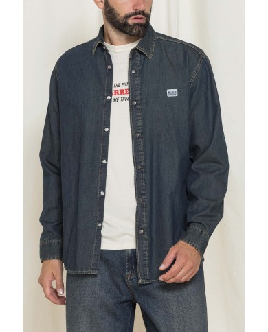 GIACCA CAMICIA IN DEMIN TRATTATO CARRERA REPLICA