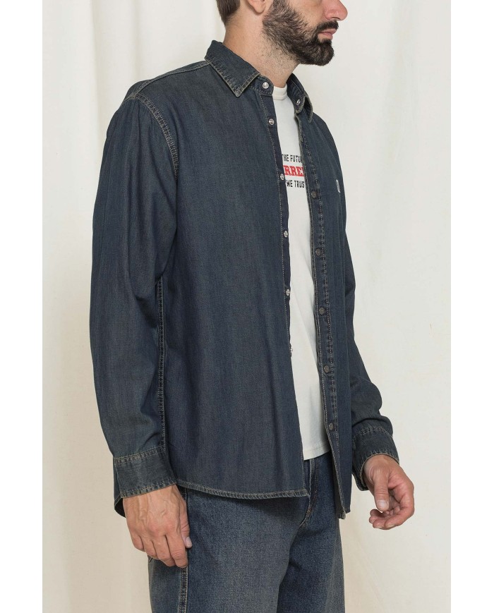 GIACCA CAMICIA IN DEMIN TRATTATO CARRERA REPLICA