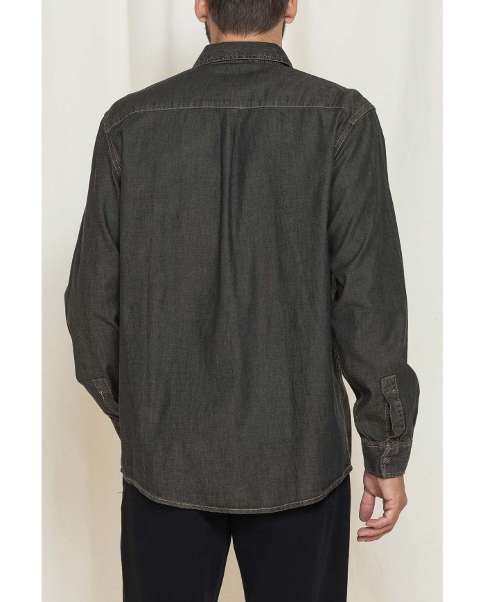 GIACCA CAMICIA IN DEMIN TRATTATO CARRERA REPLICA