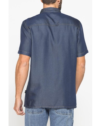 CAMICIA ESTIVA IN LYOCELL EFFETTO DENIM