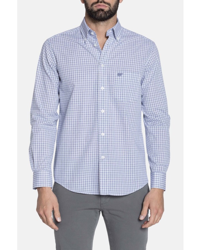 CAMICIA FANTASIA TINTO FILO