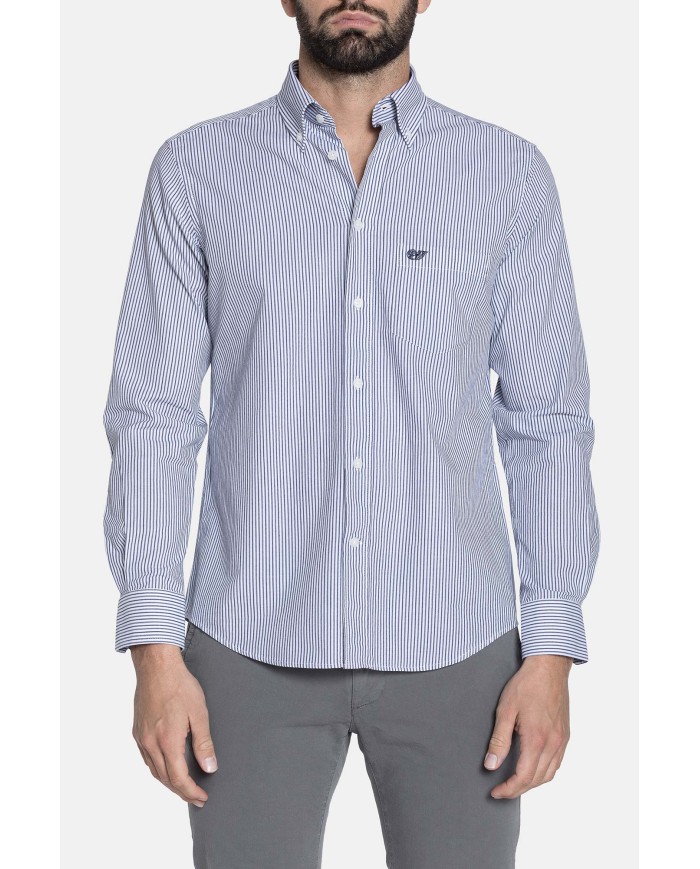 CAMICIA FANTASIA TINTO FILO