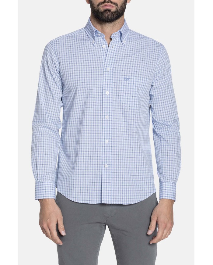 CAMICIA FANTASIA TINTO FILO