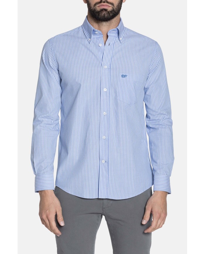 CAMICIA FANTASIA TINTO FILO