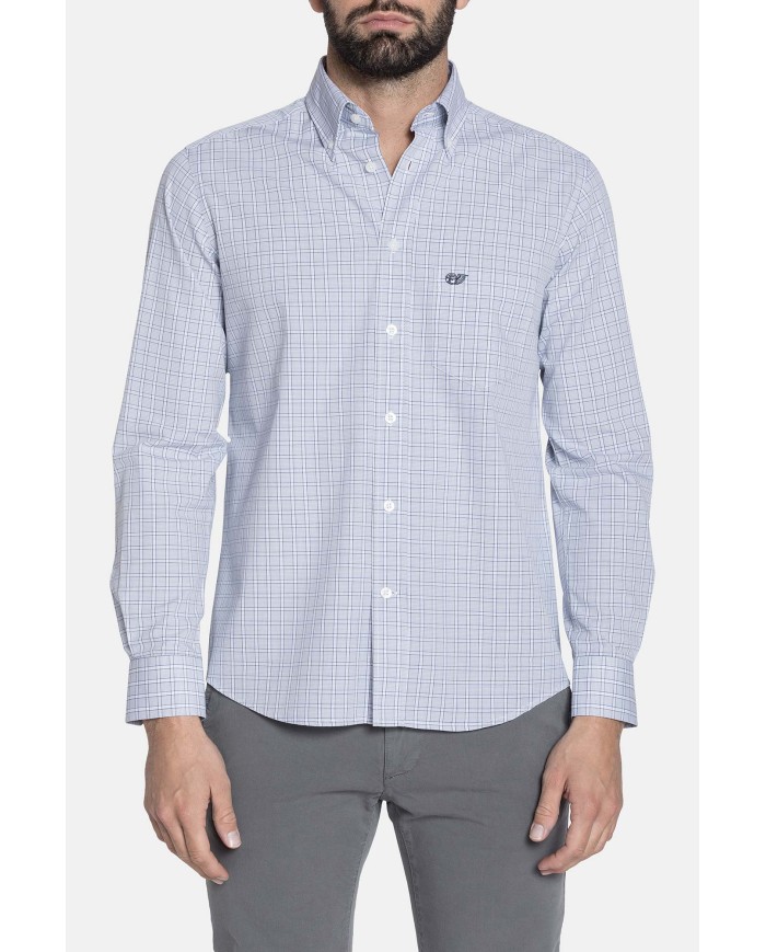 CAMICIA FANTASIA TINTO FILO