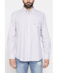 CAMICIA BUTTON-DOWN CON MANICA LUNGA E TASCHINO CAMICIA BUTTON-DOWN CON MANICA LUNGA E TASCHINO