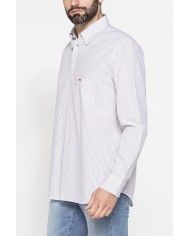 CAMICIA BUTTON-DOWN CON MANICA LUNGA E TASCHINO CAMICIA BUTTON-DOWN CON MANICA LUNGA E TASCHINO