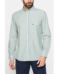 CAMICIA BUTTON-DOWN CON MANICA LUNGA E TASCHINO CAMICIA BUTTON-DOWN CON MANICA LUNGA E TASCHINO