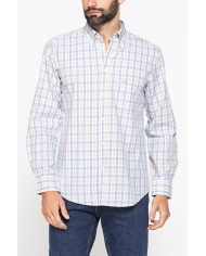 CAMICIA BUTTON-DOWN CON MANICA LUNGA E TASCHINO CAMICIA BUTTON-DOWN CON MANICA LUNGA E TASCHINO