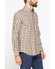 CAMICIA BUTTON-DOWN CON MANICA LUNGA E TASCHINO CAMICIA BUTTON-DOWN CON MANICA LUNGA E TASCHINO