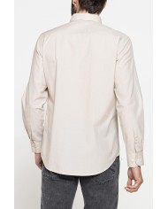 CAMICIA BUTTON-DOWN CON MANICA LUNGA E TASCHINO CAMICIA BUTTON-DOWN CON MANICA LUNGA E TASCHINO