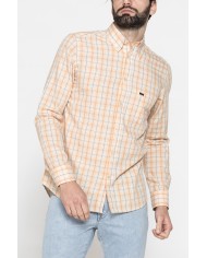 CAMICIA BUTTON-DOWN CON MANICA LUNGA E TASCHINO CAMICIA BUTTON-DOWN CON MANICA LUNGA E TASCHINO