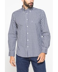 CAMICIA BUTTON-DOWN CON MANICA LUNGA E TASCHINO CAMICIA BUTTON-DOWN CON MANICA LUNGA E TASCHINO