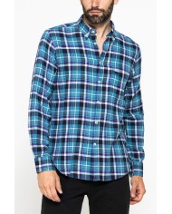 CAMICIA FANTASIA IN FLANELLA LEGGERA CON PREGIATO FILATO MELANGE CAMICIA FANTASIA IN FLANELLA LEGGERA CON PREGIATO FILATO MELANGE