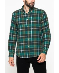 CAMICIA FANTASIA IN FLANELLA LEGGERA CON PREGIATO FILATO MELANGE CAMICIA FANTASIA IN FLANELLA LEGGERA CON PREGIATO FILATO MELANGE
