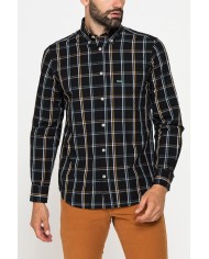 CAMICIA FANTASIA TINTO FILO CON COLLO BUTTON-DOWN CAMICIA FANTASIA TINTO FILO CON COLLO BUTTON-DOWN