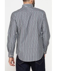 CAMICIA FANTASIA TINTO FILO CON COLLO BUTTON-DOWN CAMICIA FANTASIA TINTO FILO CON COLLO BUTTON-DOWN