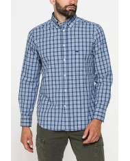 CAMICIA FANTASIA TINTO FILO CON COLLO BUTTON-DOWN CAMICIA FANTASIA TINTO FILO CON COLLO BUTTON-DOWN