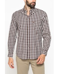 CAMICIA FANTASIA TINTO FILO CON COLLO BUTTON-DOWN CAMICIA FANTASIA TINTO FILO CON COLLO BUTTON-DOWN