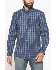 CAMICIA FANTASIA TINTO FILO CON COLLO BUTTON-DOWN CAMICIA FANTASIA TINTO FILO CON COLLO BUTTON-DOWN