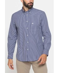 CAMICIA FANTASIA TINTO FILO CON COLLO BUTTON-DOWN CAMICIA FANTASIA TINTO FILO CON COLLO BUTTON-DOWN