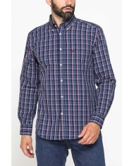 CAMICIA FANTASIA TINTO FILO CON COLLO BUTTON-DOWN CAMICIA FANTASIA TINTO FILO CON COLLO BUTTON-DOWN