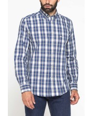 CAMICIA FANTASIA TINTO FILO CON COLLO BUTTON-DOWN CAMICIA FANTASIA TINTO FILO CON COLLO BUTTON-DOWN
