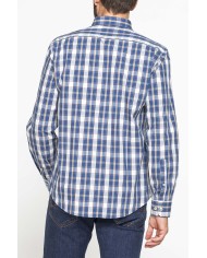 CAMICIA FANTASIA TINTO FILO CON COLLO BUTTON-DOWN CAMICIA FANTASIA TINTO FILO CON COLLO BUTTON-DOWN
